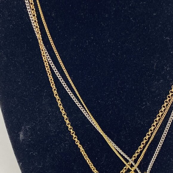 Juicy Couture Multi-Chain Layered Butterfly, Bird, Heart, Keys Pendant Necklace - Picture 3 of 7